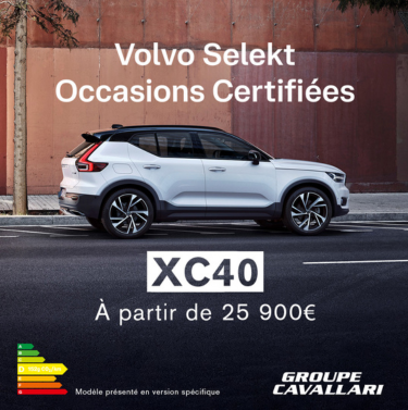 Votre prochain Volvo XC40 est disponible dès 25 900€(1)